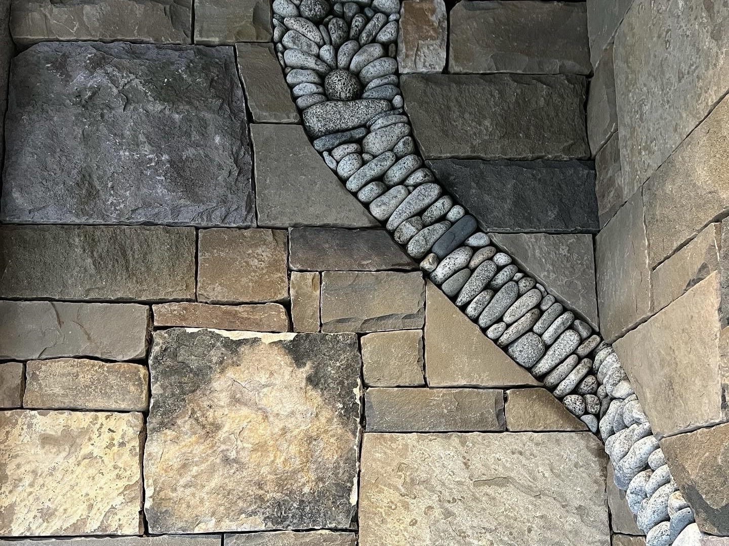 Custom stonework by Saul Henson